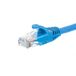 Netrack BZPAT05UB câble réseau Bleu 0,5 m Cat5e U/UTP (UTP)