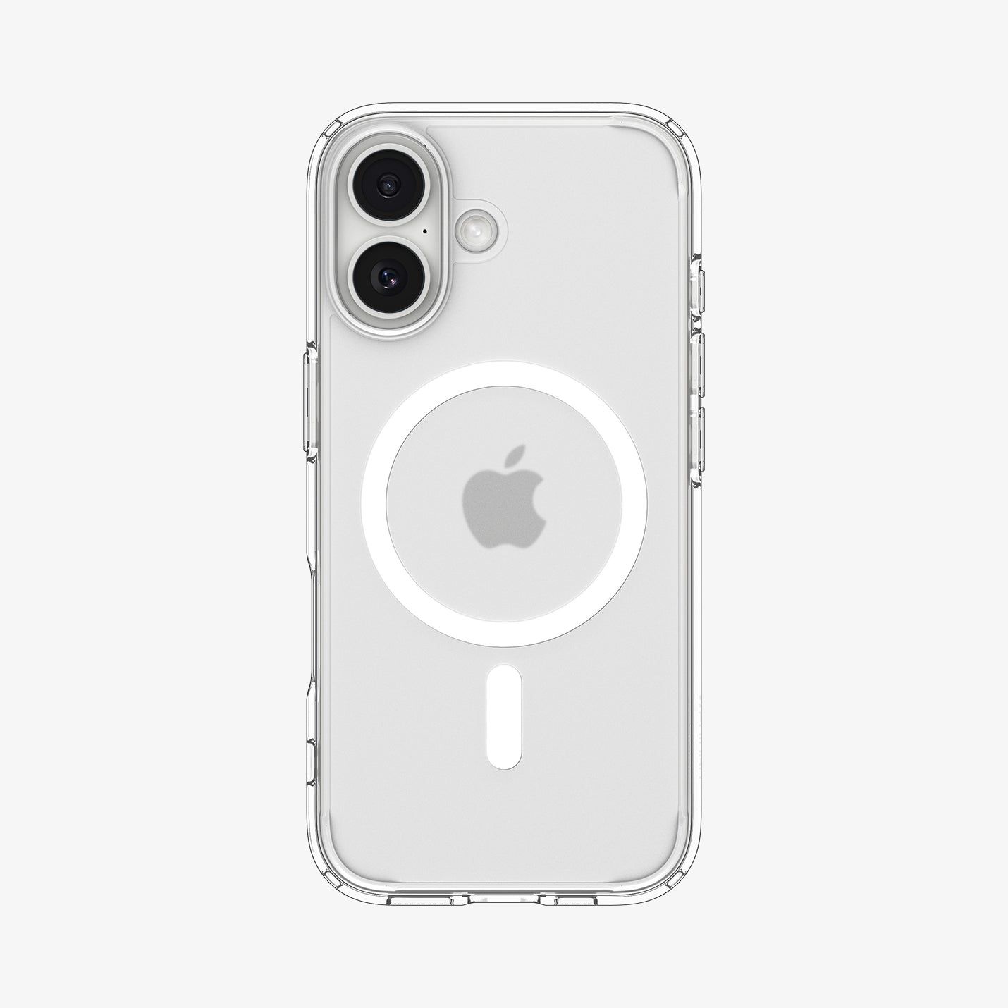 Spigen ACS10086 iPhone 17 Hoesje Transparant Wit