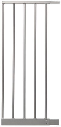Dreambaby 28cm Wide Extension Gate for Newborns (Silver)