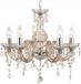 Searchlight Marie Therese - Kroonluchter - 5 lichts - Bruin