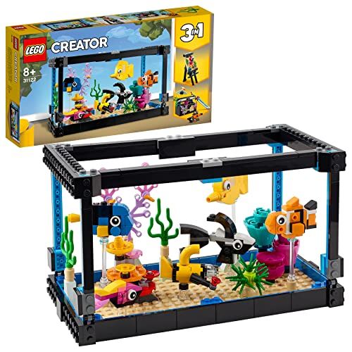 LEGO 31122 Creator 3-in-1 Aquarium Ezel & Schatkist | 3 Modellen in 1 Set