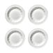 Serax Assiette creuse Silhouette S Ø21,5 cm lot de 4 Blanc