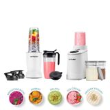nutribullet® Set: Turbo Blender 1000W + Chill IJsmaker (Matwit) NBD0503W&NBT1008MW