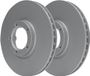 ATE Disque de frein pour Ford Transit 2.0-2.9/2.5 TD (1991-2000)