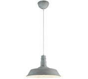 TRIO Reality Leuchten Will Hanglamp E27 Grijs Metaal 1500 mm