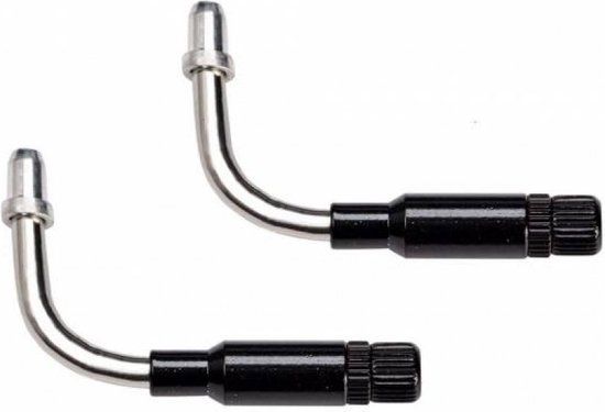Elvedes Kabelbochten V-brake 90º Rvs Zilver/zwart 2 Stuks