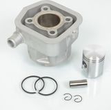 P2r proconcept 2 roues (p2r) kit cilinderzuiger aluminium nikasil voor bromfiets mbk 51 vloeistof nieuw cyclo Gris