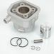 P2r proconcept 2 roues (p2r) kit cilinderzuiger aluminium nikasil voor bromfiets mbk 51 vloeistof nieuw cyclo Gris