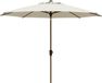 Madison Lissabon stokparasol Ø300 cm automatisch - mellow champagne olefin - teakhoutlook frame