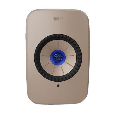 KEF LSX II Wireless Stereo Speakers - Gold