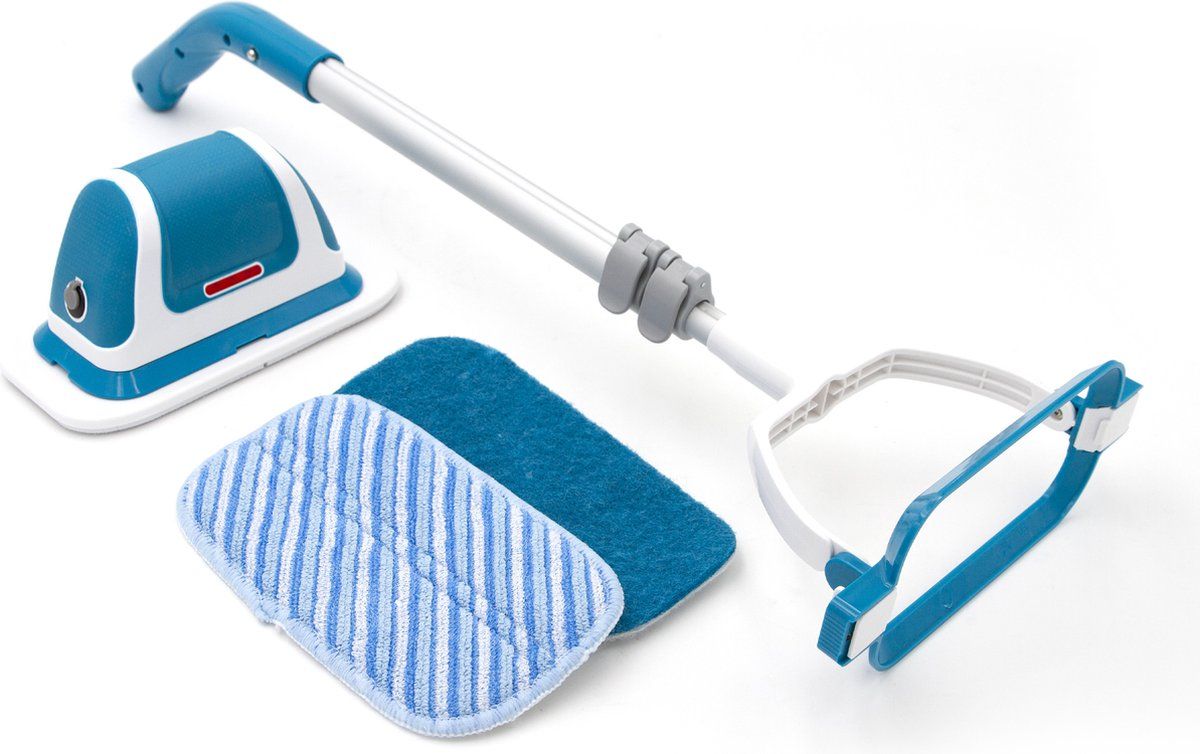 MediaShop Livington MultiScrubber - Elektrische Schrobber - Accu-mop - 2-in-1 Dweilsysteem