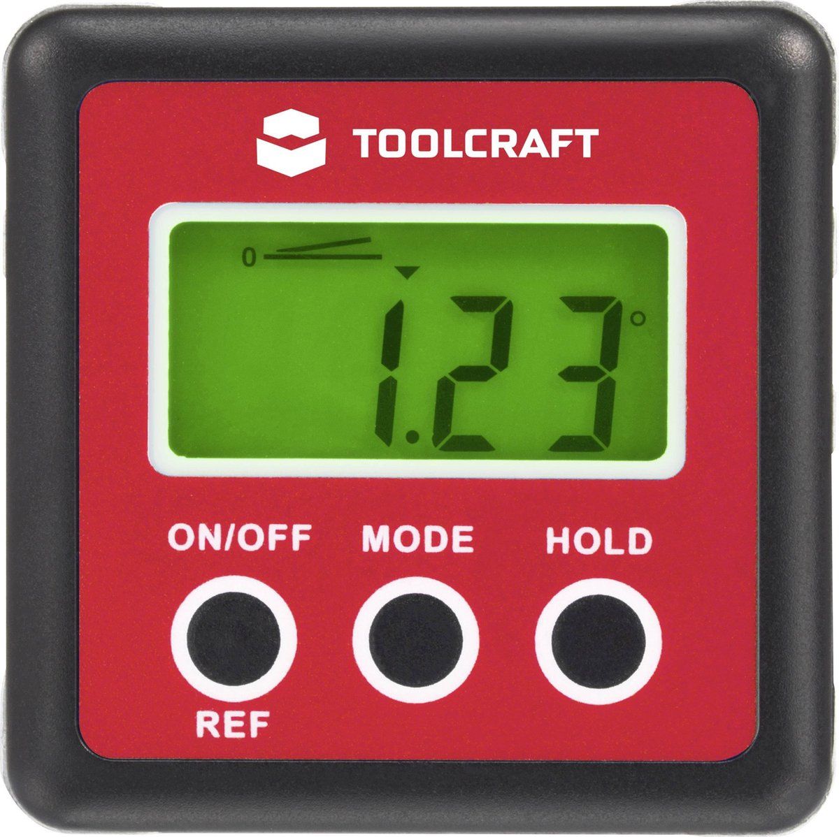 Toolcraft TO-4988565 Digitale hoekmeter 360 °