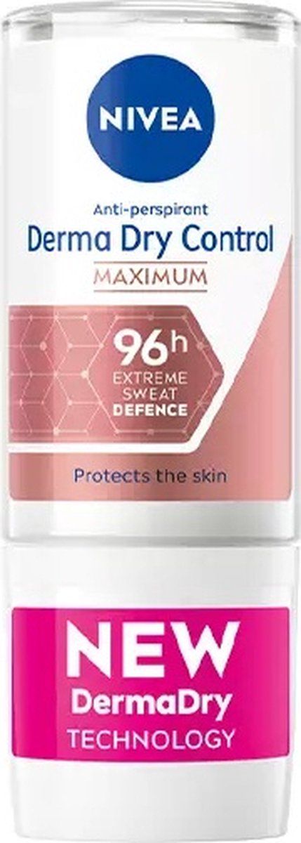Nivea Derma Dry Control anti-transpirant roll-on 50ml