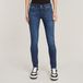 G-Star Lynn Mid Skinny Wmn Jeans Coton Élasthanne dk aged