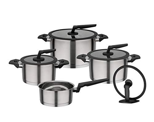 GSW Apart - Kookpannenset - 9-delig - Zilver