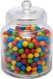 5Five luxe voorraadpot Candymaster - snoeppot - glas - met deksel - 1.2 liter