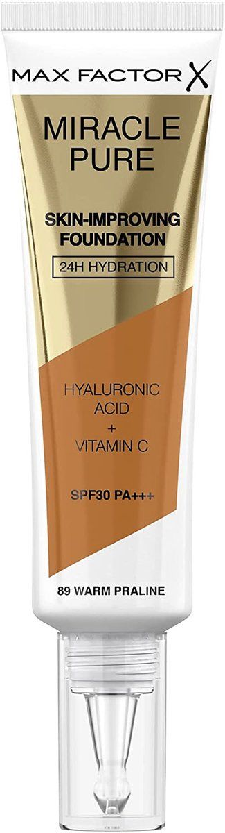 Max Factor Miracle Pure Skin-Improving Foundation - 89 Warm Praline