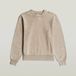 G-Star Washed A Line Script Sw Wmn Dames Sweater
