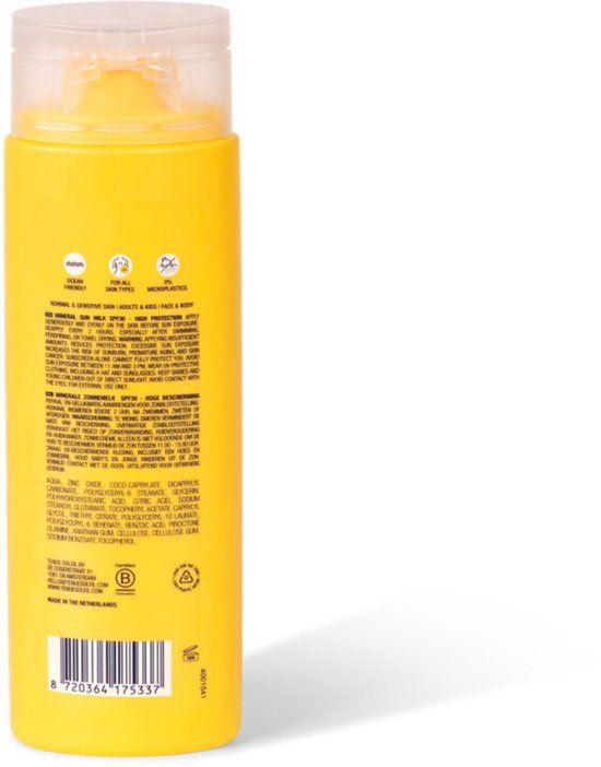 Tenue Soleil Minerale Zonnemelk SPF30 - 125 ml