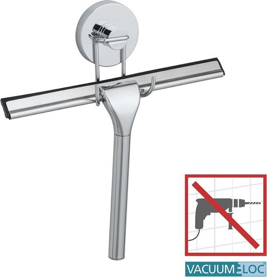 WENKO Vacuum-Loc bathroom squeegee fixing without drilling