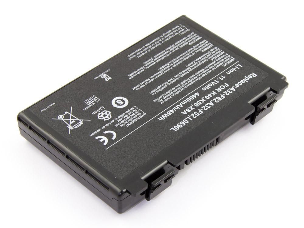 CoreParts MBI2041 Batterij/Accu Zwart 11,1 V 6-cels 4400 mAh