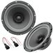 Sound-way Dual Cone Luidsprekers Speakers Autoradio 16,5 cm compatibel met Peugeot
