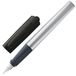 LAMY nexx black - Vulpen met anti-slip greep & gepolijst stalen penpunt in maat A - driehoekig aluminium houder - inclusief LAMY T 10 blauw vulling - Rechtshandig