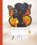 Composition Butterfly Composition Notebook College Ruled: Beautiful Butterfly Edition with Motivational Quotes