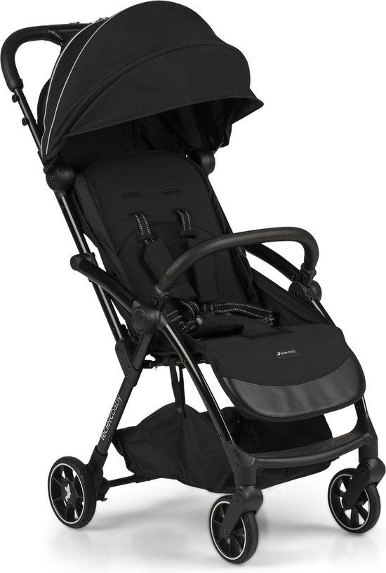 Leclercbaby Influencer Air Buggy - Piano Black - 2023 Model