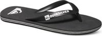 Quiksilver Molokai Heren Slippers Black/Black/White