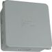 Marlanvil M-L 0943 Wandbehuizing, afmetingen binnenkant: 80 x 80 x 40 mm, 6+2 membranen, beschermingsgraad: IP65, 003.CS