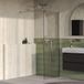 Brauer Oblivion - Inloopdouche - Helder Glas - 70 x 200 cm - incl. Glascoating - PVD RVS-Kleurig Geborsteld