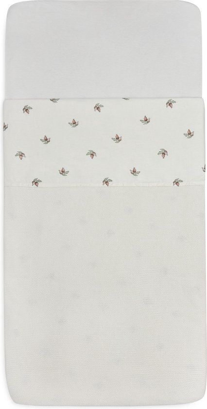 Jollein Baby Laken Ledikant 120x150cm - Rosehip - Katoen - Multicolor