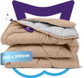 Slaapspeciaal Candas Import Export Eazydekbed Series Taupe/Grijs 200x200 cm