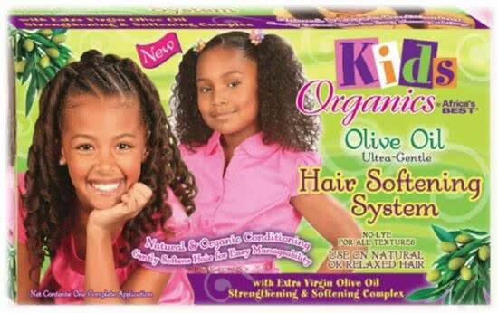 Africas Best Kids Organics Olive Oil Hair Softening System