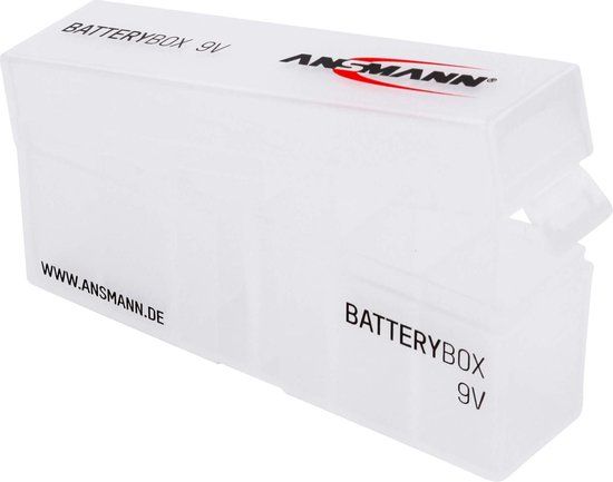 Ansmann Opbergdoos voor 6x 9V batterijen - 1900-0036