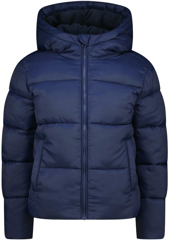 Vingino Tanna Winter Jacket - Girls - Dark Blue - Size 128 - Comfort Fit