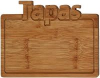 Excellent houseware Bamboe snijplank - Tapas - 25x17cm