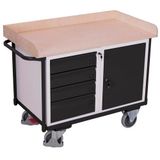 Variofit Tafelwagen met 1 laadvlak en 8 lades