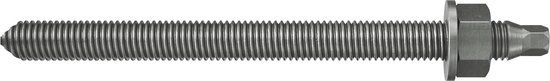 Fischer RG M - Schroefanker - Beton - Staal - Zilver - 1,2 cm - 12 mm - 4006209957011