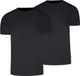 Levi's T-shirt Solid Crew Donkerblauw (navy) Grijs 2Pack - Maat S - Heren - Basic T-shirt