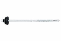 Index FI63130 Schroevendraaierpunt voor vezelcement, gemonteerd met sluitring, verzinkt, 6,3 x 130 cm