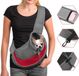Merkloos Draagdoek voor kleine honden en katten - Verstelbare draagtas voor huisdieren, ideaal voor buitengebruik