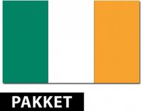 Shoppartners Ierland versiering pakket - vlaggen en feestartikelen - Iers feest - supporters