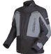Modeka Hydron veste textile moto imperméable, noir/gris, taille 5XL