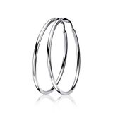 ZINZI zilveren oorringen 35 x 2mm glad ZIO435
