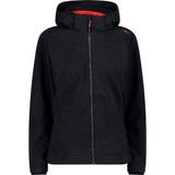 CMP Softshelljas Dames XL Titanium / Black / Campari