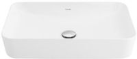 Creavit Ultra Keramische Opbouw Wastafel – 60x40 cm – Glanzend Wit