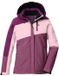 Killtec Meisjes skijas met capuchon Kow 218 Paars Colorblock