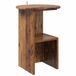 vidaXL Bijzettafel Oud hout Ø 39,5 x 55 cm